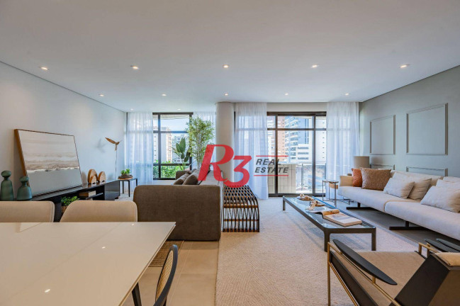 Imagem Apartamento com 3 Quartos à Venda, 185 m² em Gonzaga - Santos Imagem Apartamento com 3 Quartos à Venda, 185 m² em Gonzaga - Santos