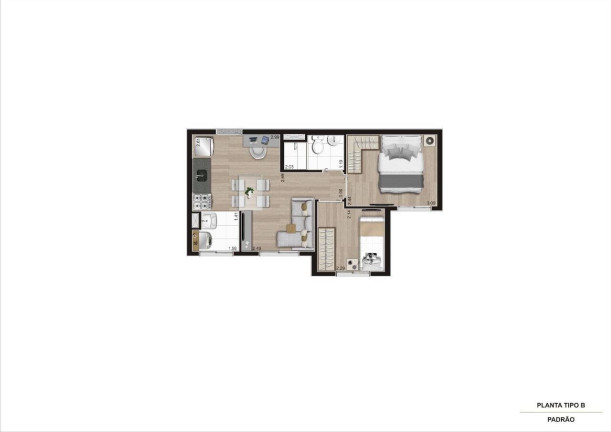 Imagem Apartamento com 2 Quartos à Venda, 36 m² em Cambuci - São Paulo