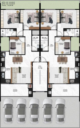 Imagem Apartamento com 3 Quartos à Venda, 100 m² em Tabuleiro - Barra Velha Imagem Apartamento com 3 Quartos à Venda, 100 m² em Tabuleiro - Barra Velha