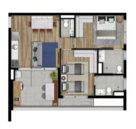 Imagem Apartamento com 2 Quartos à Venda, 59 m² em Vila Mariana - São Paulo Imagem Apartamento com 2 Quartos à Venda, 59 m² em Vila Mariana - São Paulo