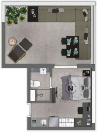 Imagem Imóvel com 1 Quarto à Venda, 24 m² em Vila Mariana - São Paulo Imagem Imóvel com 1 Quarto à Venda, 24 m² em Vila Mariana - São Paulo