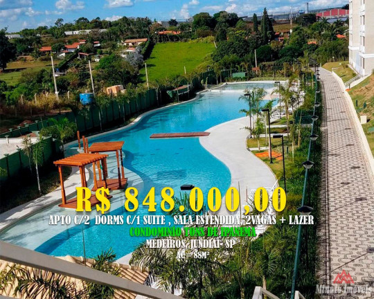 Imagem Apartamento com 2 Quartos à Venda, 88 m² em Jardim Tereza Cristina - Jundiaí Imagem Apartamento com 2 Quartos à Venda, 88 m² em Jardim Tereza Cristina - Jundiaí