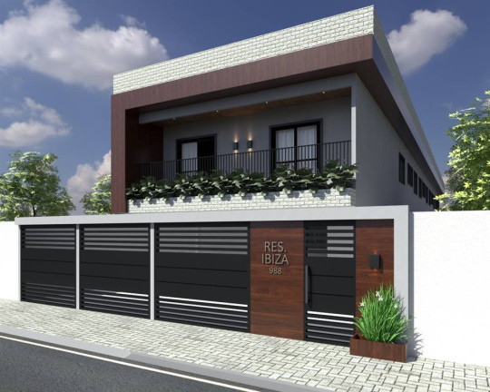 Casa de Condomínio com 2 Quartos à Venda, 55 m² em Maracanã - Praia Grande