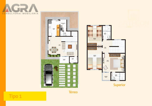 Imagem Casa de Condomínio com 3 Quartos à Venda, 98 m² em Candeias - Vitória Da Conquista Imagem Casa de Condomínio com 3 Quartos à Venda, 98 m² em Candeias - Vitória Da Conquista
