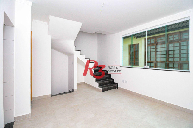 Imagem Casa de Vila com 2 Quartos à Venda, 100 m² em Campo Grande - Santos