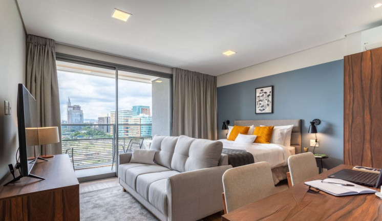 Imagem Apartamento com 1 Quarto para Alugar, 32 m² em Pinheiros - São Paulo Imagem Apartamento com 1 Quarto para Alugar, 32 m² em Pinheiros - São Paulo