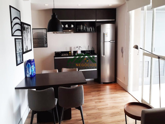 Imagem Apartamento com 1 Quarto para Alugar, 63 m² em Cidade Monções - São Paulo Imagem Apartamento com 1 Quarto para Alugar, 63 m² em Cidade Monções - São Paulo