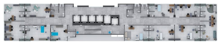 Imagem Sala Comercial à Venda, 54 m² em Centro - Curitiba