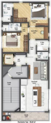 Imagem Apartamento com 4 Quartos à Venda, 174 m² em Praia Brava De Itajaí - Itajaí