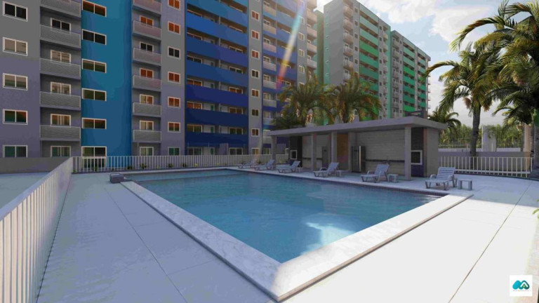Imagem Apartamento com 2 Quartos à Venda, 48 m² Imagem Apartamento com 2 Quartos à Venda, 48 m²