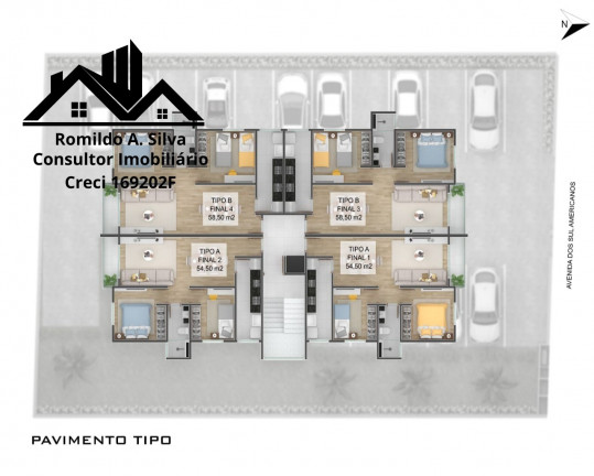 Imagem Apartamento com 2 Quartos à Venda, 54 m²em Parque Suburbano - Itapevi