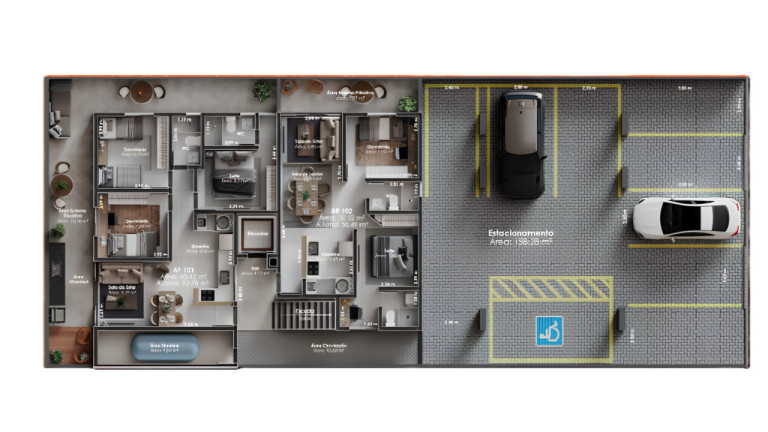 Imagem Cobertura com 3 Quartos à Venda, 146 m² em Altiplano Cabo Branco - João Pessoa Imagem Cobertura com 3 Quartos à Venda, 146 m² em Altiplano Cabo Branco - João Pessoa