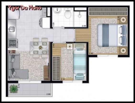 Imagem Apartamento com 2 Quartos à Venda, 40 m² em Vila Guilherme - São Paulo