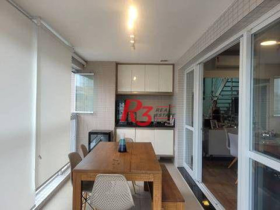 Imagem Imóvel com 2 Quartos à Venda, 121 m² em Gonzaga - Santos
