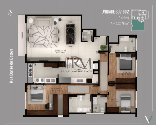 Imagem Apartamento com 3 Quartos à Venda, 152 m² em Centro - Florianópolis Imagem Apartamento com 3 Quartos à Venda, 152 m² em Centro - Florianópolis