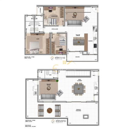 Imagem Apartamento com 3 Quartos à Venda, 73 m² em Centro - Pinhais Imagem Apartamento com 3 Quartos à Venda, 73 m² em Centro - Pinhais