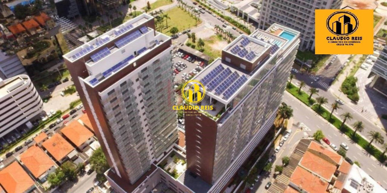 Imagem Apartamento com 1 Quarto à Venda, 33 m² em Santo Amaro - São Paulo