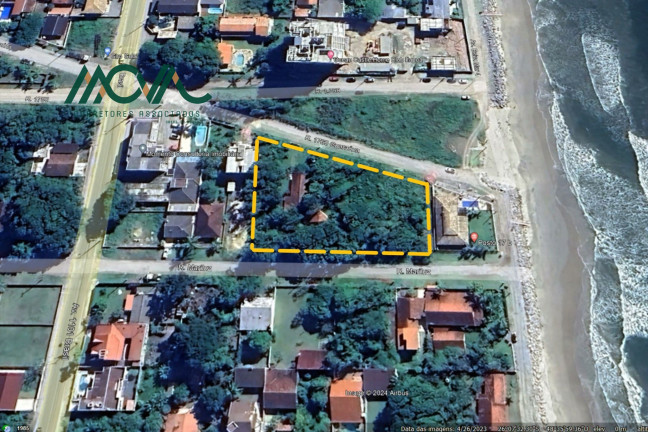 Imagem Terreno à Venda, 2.620 m² em Mariluz - Itapoá Imagem Terreno à Venda, 2.620 m² em Mariluz - Itapoá