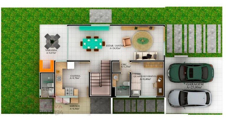 Imagem Casa de Condomínio com 4 Quartos à Venda, em Morros - Teresina Imagem Casa de Condomínio com 4 Quartos à Venda, em Morros - Teresina