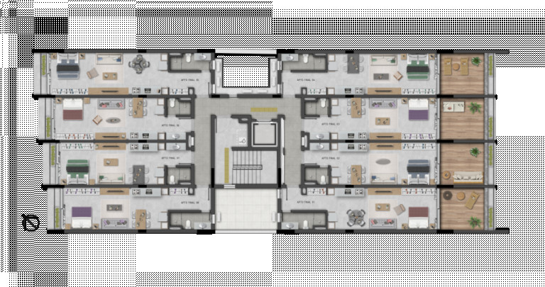 Imagem Cobertura com 1 Quarto à Venda, 62 m² em Cidade Baixa - Porto Alegre Imagem Cobertura com 1 Quarto à Venda, 62 m² em Cidade Baixa - Porto Alegre