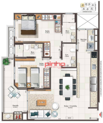 Imagem Apartamento com 2 Quartos à Venda, 96 m² em Campinas - São José Imagem Apartamento com 2 Quartos à Venda, 96 m² em Campinas - São José