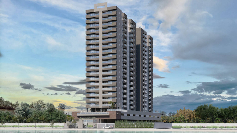 Imagem Apartamento com 2 Quartos à Venda, 72 m² em Jardim Lunamar - Mongaguá
