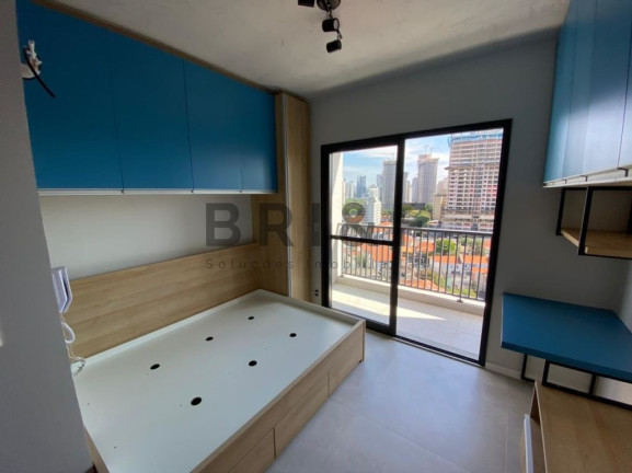 Apartamento com 1 Quarto para Alugar, 22 m² em Brooklin - São Paulo