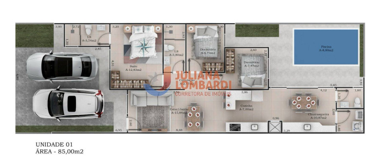 Imagem Casa com 3 Quartos à Venda, 85 m² em Periolo - Cascavel Imagem Casa com 3 Quartos à Venda, 85 m² em Periolo - Cascavel