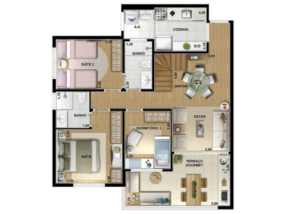 Imagem Cobertura com 3 Quartos à Venda, 152 m² em Morumbi - São Paulo Imagem Cobertura com 3 Quartos à Venda, 152 m² em Morumbi - São Paulo