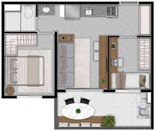Imagem Studio com 1 Quarto à Venda, 27 m² em Santana - São Paulo Imagem Studio com 1 Quarto à Venda, 27 m² em Santana - São Paulo