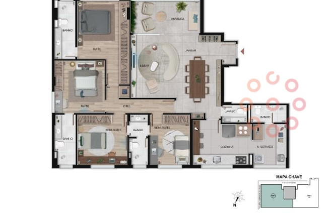 Imagem Apartamento com 4 Quartos à Venda, 80 m² em Santo Antônio - Belo Horizonte