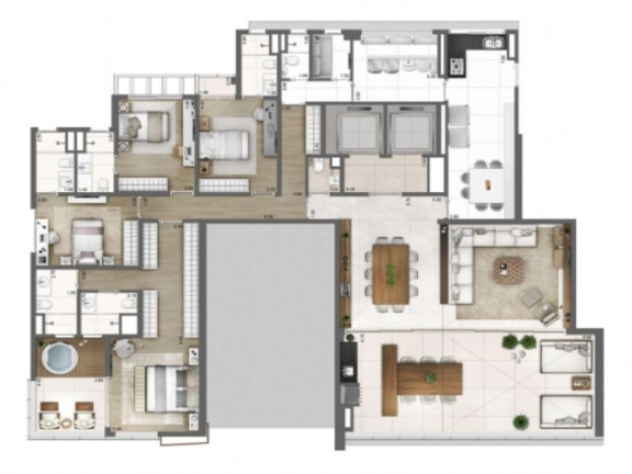 Imagem Imóvel com 4 Quartos à Venda, 481 m² em Vila Olímpia - São Paulo