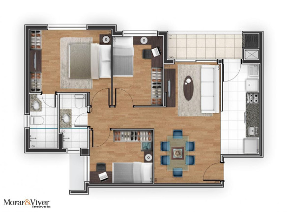 Imagem Cobertura com 3 Quartos à Venda, 132 m² em Cristo Rei - Curitiba Imagem Cobertura com 3 Quartos à Venda, 132 m² em Cristo Rei - Curitiba