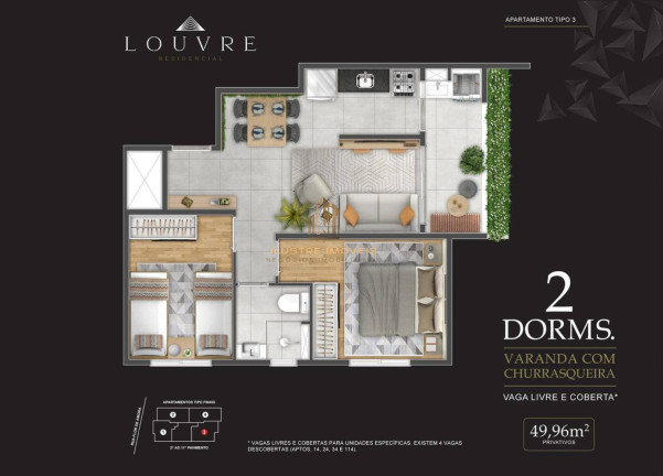 Imagem Apartamento com 2 Quartos à Venda, 49 m² em Jardim Das Flores - Osasco Imagem Apartamento com 2 Quartos à Venda, 49 m² em Jardim Das Flores - Osasco