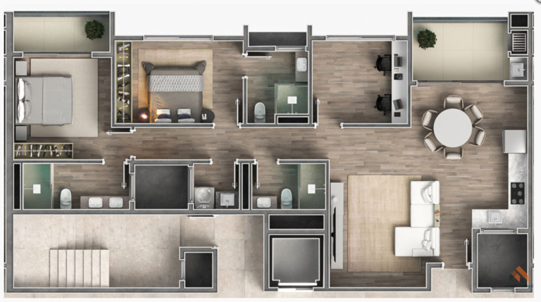 Apartamento com 2 Quartos à Venda, 120 m²