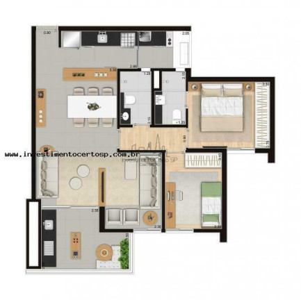 Imagem Apartamento com 3 Quartos à Venda, 75 m² em Perdizes - São Paulo
