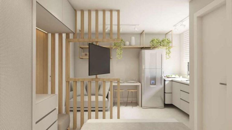Imagem Imóvel com 1 Quarto à Venda, 22 m² em Novo Mundo - Curitiba Imagem Imóvel com 1 Quarto à Venda, 22 m² em Novo Mundo - Curitiba
