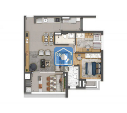 Imagem Apartamento com 2 Quartos à Venda, 65 m² em Vila Matilde - São Paulo Imagem Apartamento com 2 Quartos à Venda, 65 m² em Vila Matilde - São Paulo
