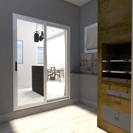 Casa com 2 Quartos à Venda, 77 m² em Residencial Estoril - Taubaté