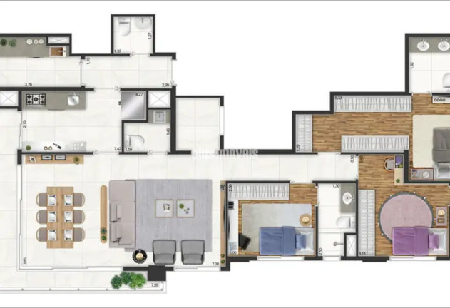 Imagem Apartamento com 3 Quartos à Venda, 135 m² em Perdizes - São Paulo Imagem Apartamento com 3 Quartos à Venda, 135 m² em Perdizes - São Paulo