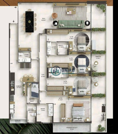 Imagem Apartamento com 4 Quartos à Venda, 214 m² em Icaraí - Niterói Imagem Apartamento com 4 Quartos à Venda, 214 m² em Icaraí - Niterói