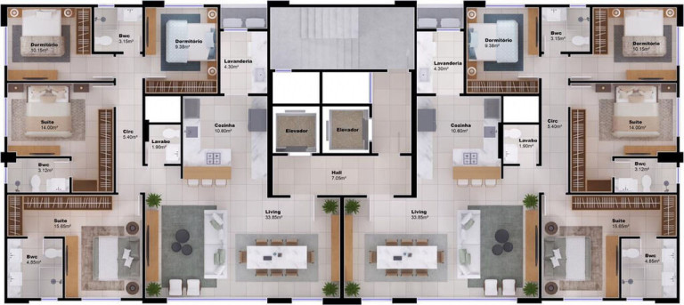 Imagem Apartamento com 4 Quartos à Venda, 270 m² em Centro - Balneário Camboriú