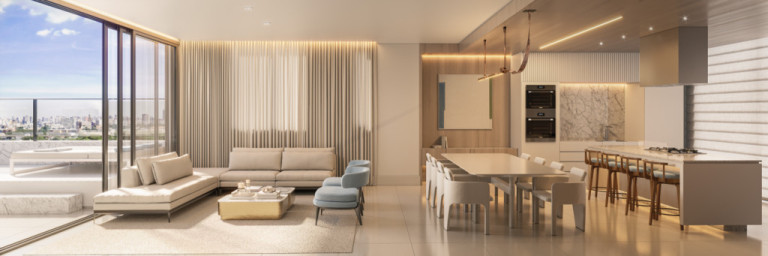 Imagem Apartamento com 3 Quartos à Venda, 91 m² em Mercês - Curitiba