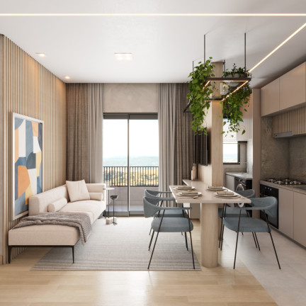 Imagem Apartamento com 2 Quartos à Venda, 46 m² em água Verde - Curitiba