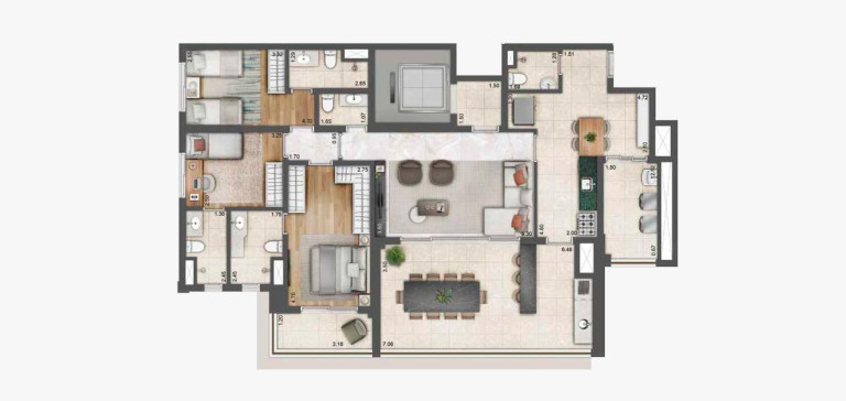 Imagem Apartamento com 3 Quartos à Venda, 142 m² em Brás - São Paulo