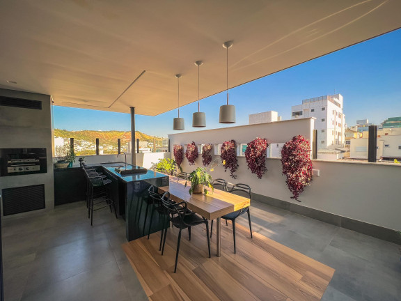 Imagem Cobertura com 4 Quartos à Venda, 195 m² em Castelo - Belo Horizonte