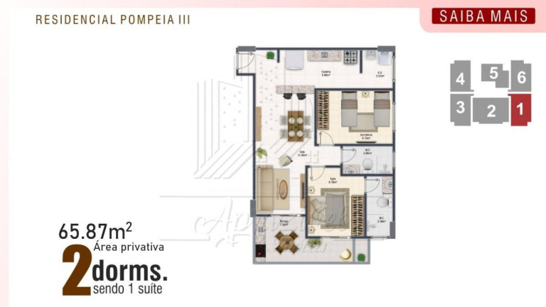 Imagem Imóvel com 2 Quartos à Venda, em Ocian - Praia Grande Imagem Imóvel com 2 Quartos à Venda, em Ocian - Praia Grande