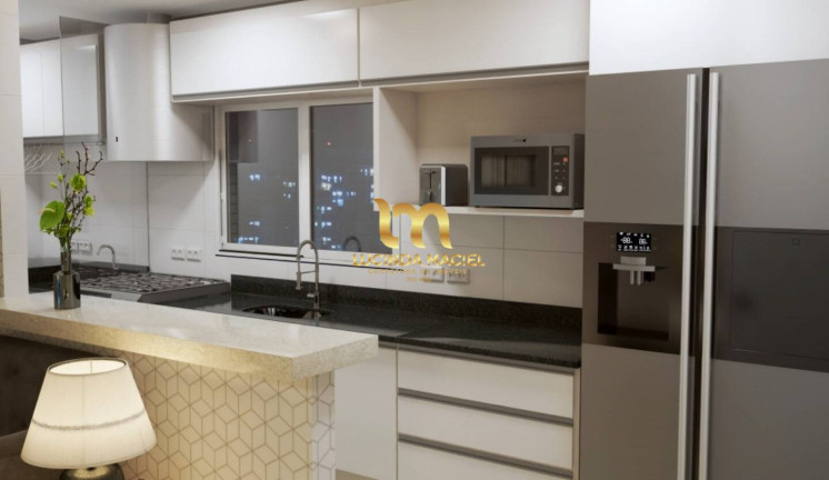 Imagem Apartamento com 2 Quartos à Venda, 62 m² em Guilhermina - Praia Grande