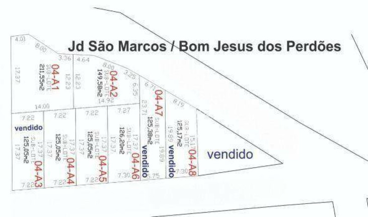 Imagem Terreno à Venda, 125 m² em Marf Iii - Bom Jesus Dos Perdões Imagem Terreno à Venda, 125 m² em Marf Iii - Bom Jesus Dos Perdões