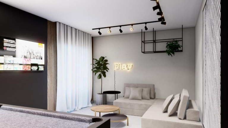 Imagem Apartamento com 1 Quarto à Venda, 42 m² em Canto Do Forte - Praia Grande